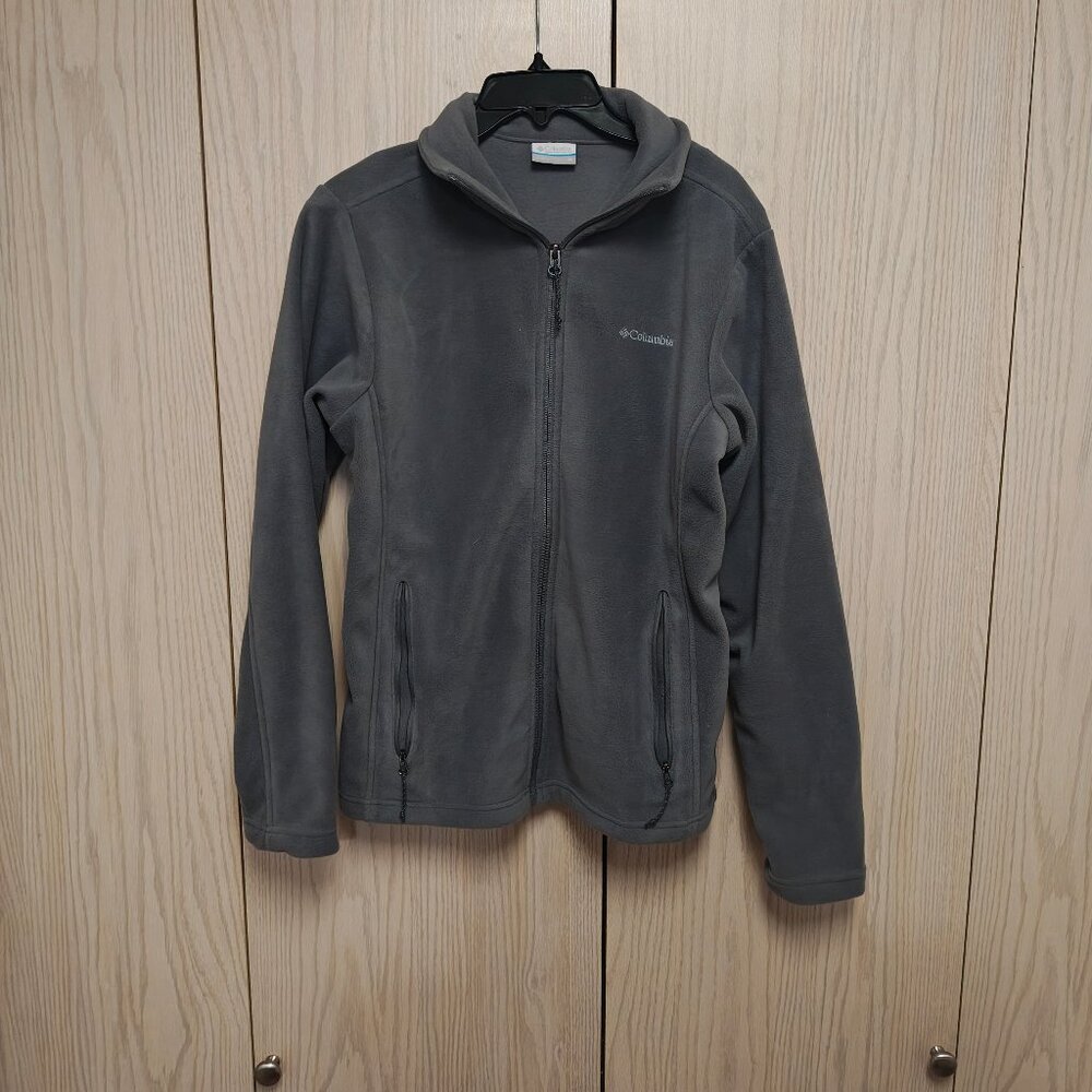 Columbia Full Zip Fleece Jacket womens medium